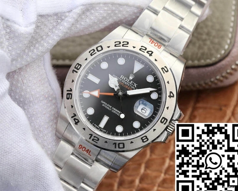 904L Steel V4 Factory GM Explorer Stainless Rolex M216570-0002 1203